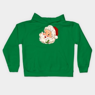 Vintage Santa No 1 Kids Hoodie